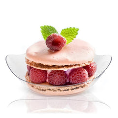 20pcs Disposable Plastic Large Spoon Dessert Cake Display Spoon Decoration Spoon