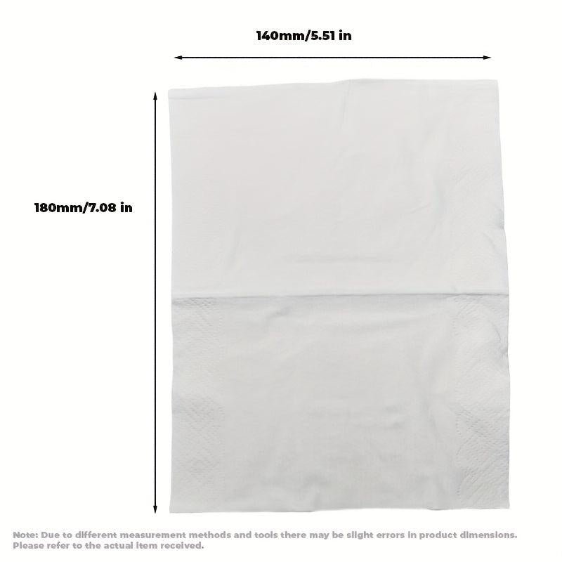 400-Sheet Pack Toilet Paper Napkins for Restaurants, Cafes, Household Use