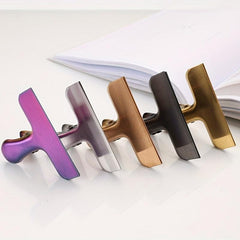 4pcs Stainless Steel Metal Chip Bag Clips