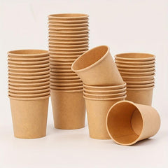 20pcs Disposable 4oz Coffee Cup Craft Cup Small Portion Cup For Parties