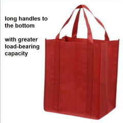 4pcs Reusable Shopping Bags Large Capacity Portable Supermarket Bag