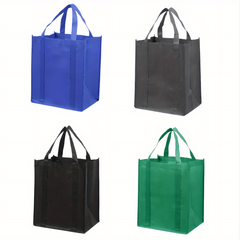 4pcs Reusable Shopping Bags Large Capacity Portable Supermarket Bag