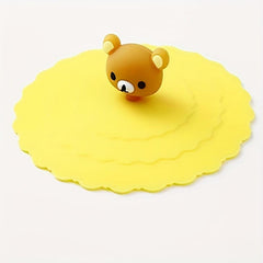 6pcs Silicone Cup Lid Leak-proof & Dust-proof Sealed Fresh-keeping Lid