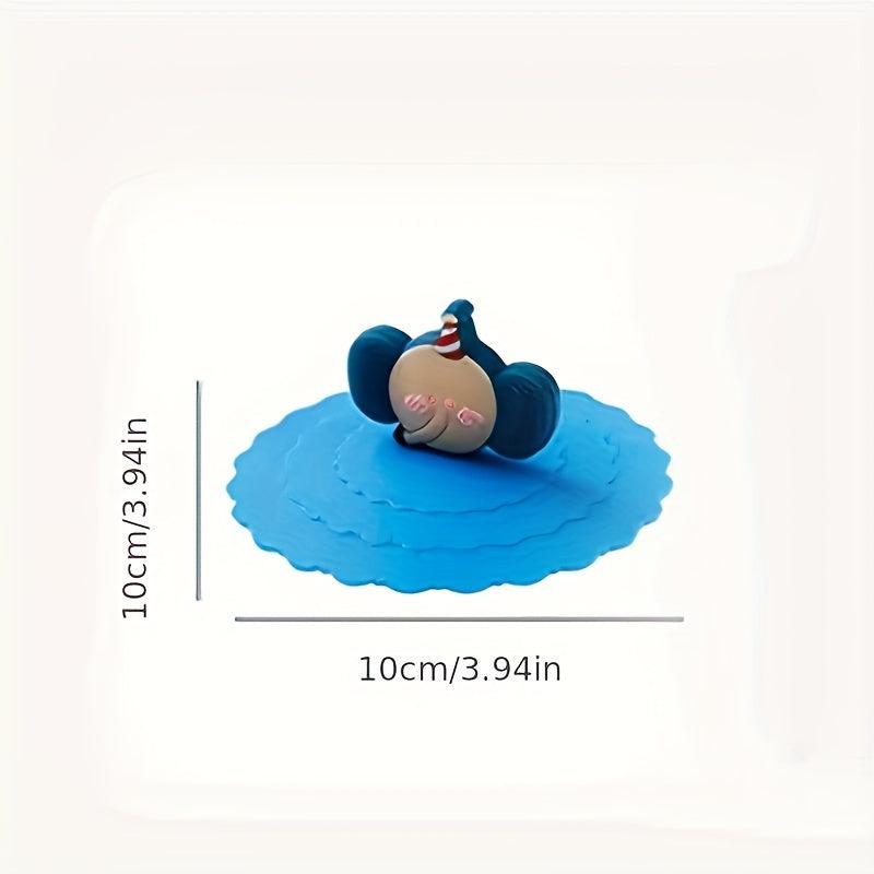 6pcs Silicone Cup Lid Leak-proof & Dust-proof Sealed Fresh-keeping Lid