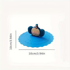6pcs Silicone Cup Lid Leak-proof & Dust-proof Sealed Fresh-keeping Lid