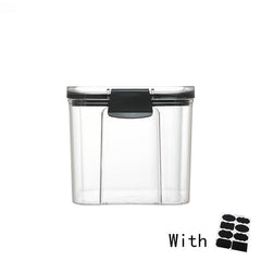 Kitchen Pantry Storage Containers with Lids, Set of 3