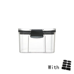 Kitchen Pantry Storage Containers with Lids, Set of 3