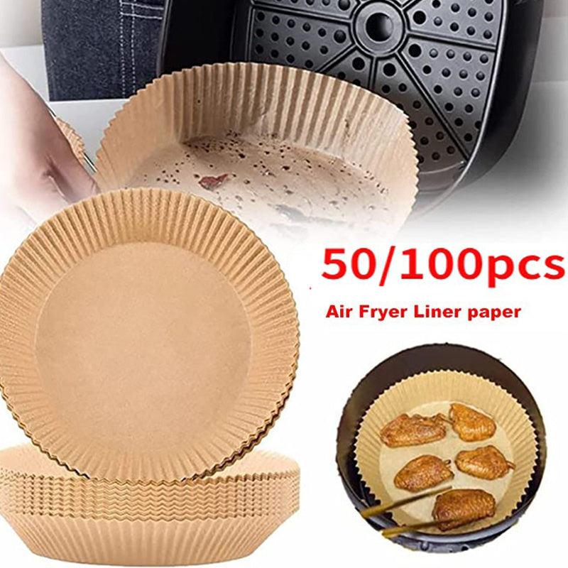 50-100pcs Air Fryer Disposable Paper Liner Replacement Parchment Paper