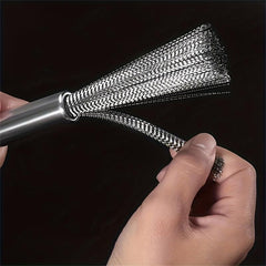 Durable BBQ Cleaning Brush for Iron Pots Non-rusting Kitchen Cleaning Tool