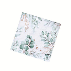 20pcs Western Food Party Printed Disposable Napkins