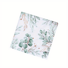 20pcs Western Food Party Printed Disposable Napkins
