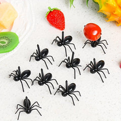 12pcs Ant Fruit Forks Toothpicks for Party Cake Snack Forks