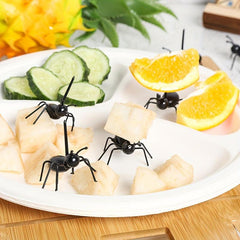 12pcs Ant Fruit Forks Toothpicks for Party Cake Snack Forks