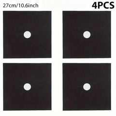 Gas Stove Burner Cover Protectors 8pcs 26.92cm x 26.92cm