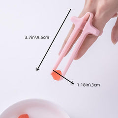 1pc Multifunctional Finger Chopsticks for Snacks Clean Hands and Playing Games