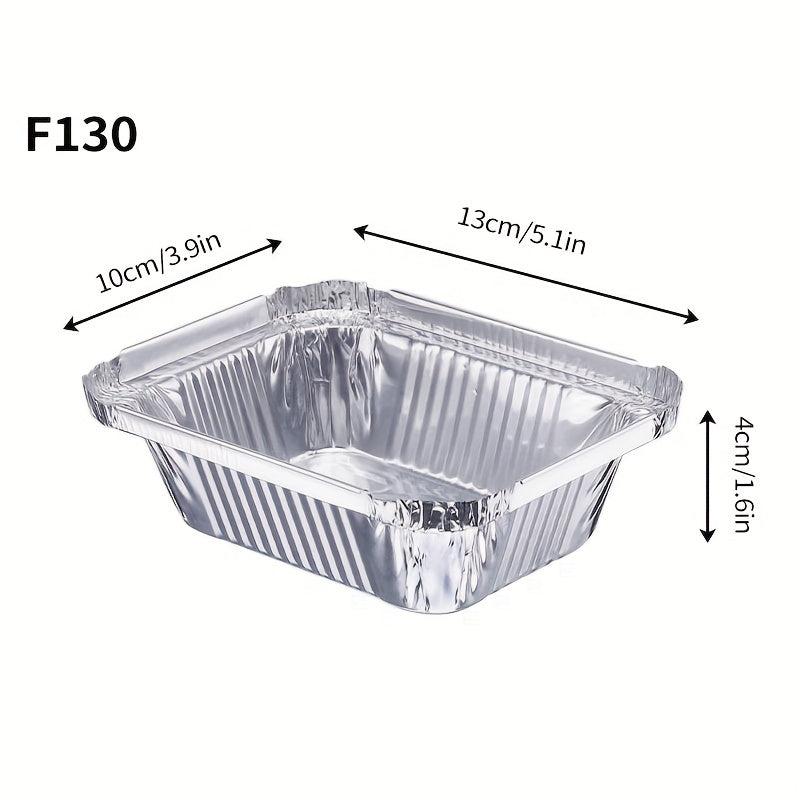 50pcs Aluminum Disposable Foil Steam Table Deep Pans Tin Pans