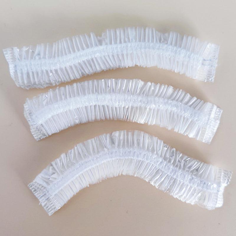 60pcs Reusable Elastic Bowl Cover Plastic Food Plate Cover