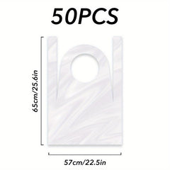 Disposable Aprons for Barber Hair Cut - 50/100pcs Anti Dirt Aprons