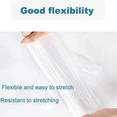 200Pcs Disposable Polyethylene Clear Gloves for Food Handling Cooking Cleaning