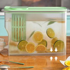 Drink Dispenser For Fridge Beverage with Spigot, Juice Containers