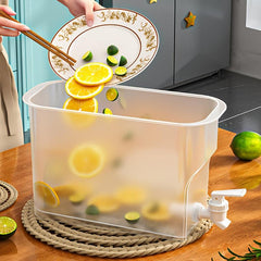 Drink Dispenser For Fridge Beverage with Spigot, Juice Containers