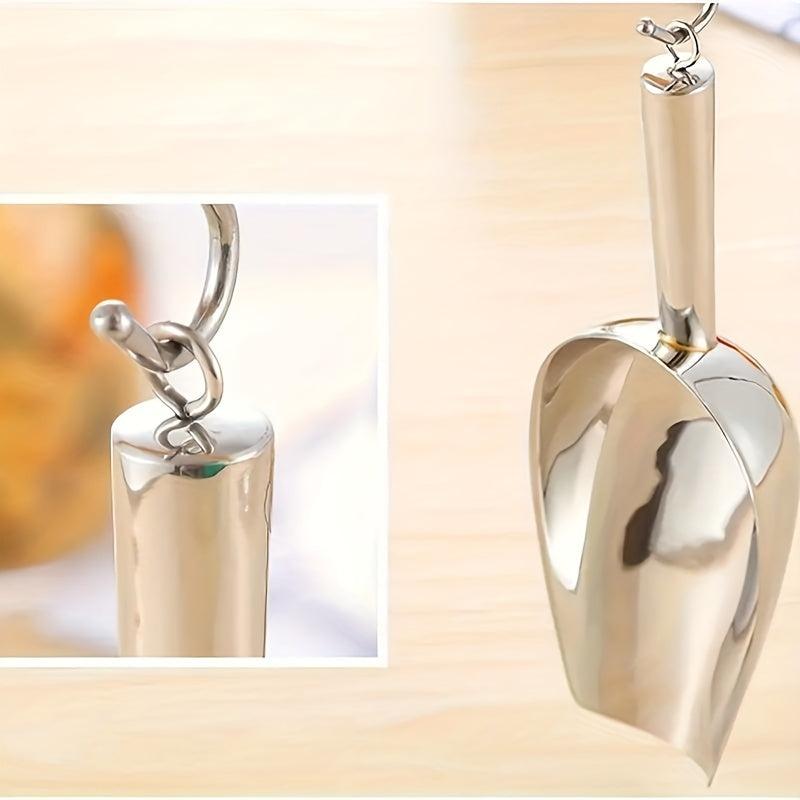 Stainless Steel Ice Scoop Food Shovel Multipurpose for Candy Kitchen Bar Party