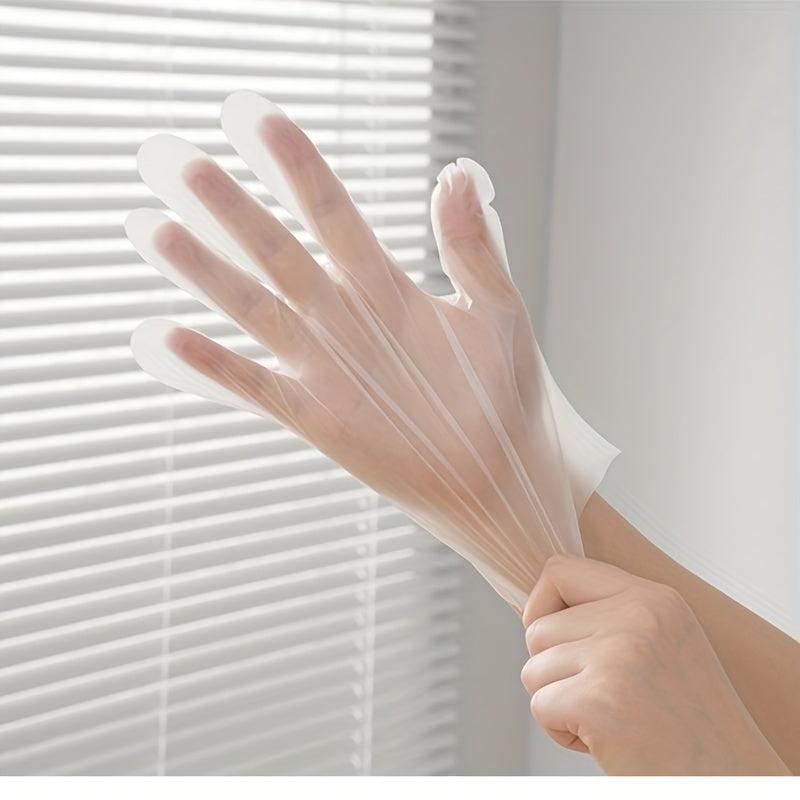 100pcs Disposable Gloves Waterproof Latex Rubber Dishwashing