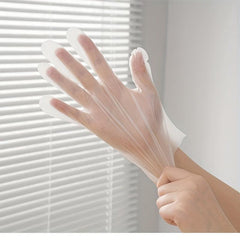 100pcs Disposable Gloves Waterproof Latex Rubber Dishwashing