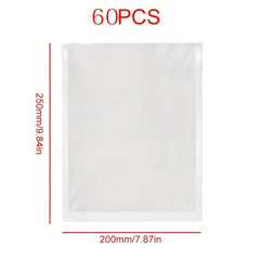 140pcs Vacuum Sealer Bags Kitchen Food Storage Bag