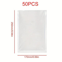 140pcs Vacuum Sealer Bags Kitchen Food Storage Bag