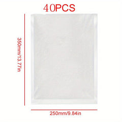 140pcs Vacuum Sealer Bags Kitchen Food Storage Bag