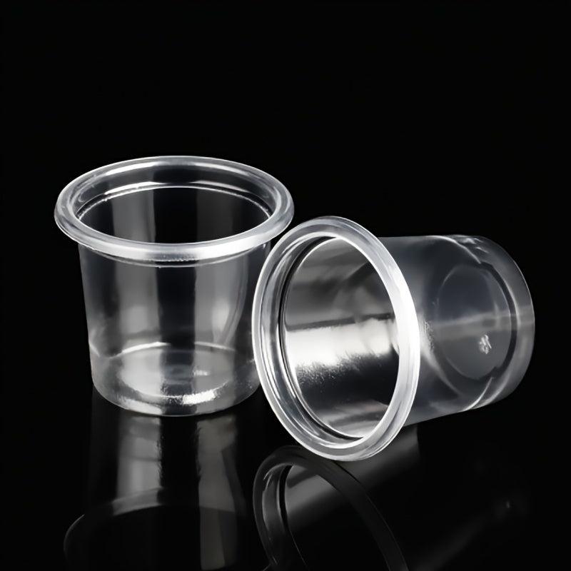 300 600 Counts 20ML Disposable Tasting Cups Tattoo Ink Cups Caps