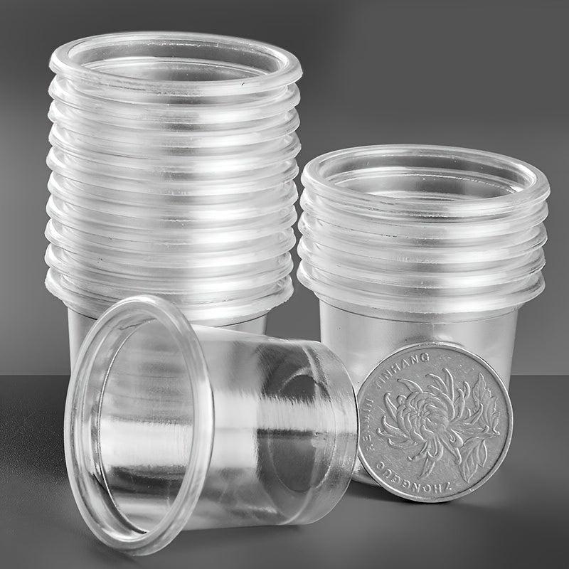 300 600 Counts 20ML Disposable Tasting Cups Tattoo Ink Cups Caps