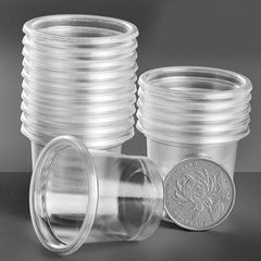 300 600 Counts 20ML Disposable Tasting Cups Tattoo Ink Cups Caps