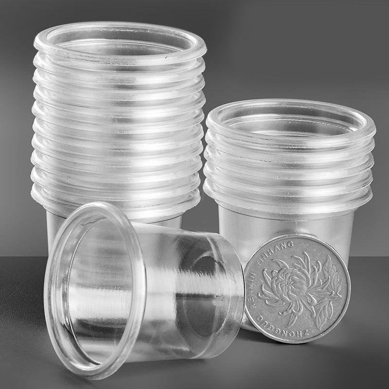 300 600 Counts 20ML Disposable Tasting Cups Tattoo Ink Cups Caps