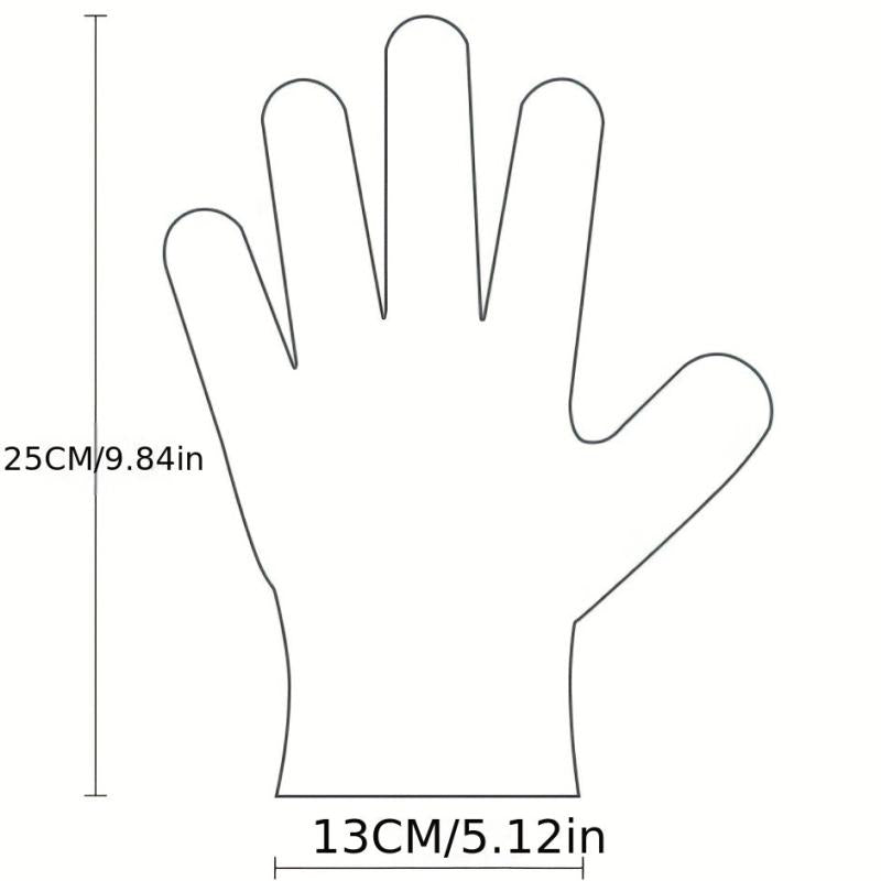 Disposable Thickened Gloves for Cooking, Meal Prep, Cleaning - 40-60pcs
