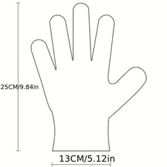 Disposable Thickened Gloves for Cooking, Meal Prep, Cleaning - 40-60pcs