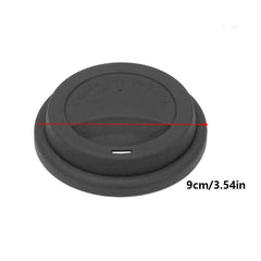 1pc Silicone Drinking Lid Spill Proof Cup Lids Reusable Coffee Mug Lids