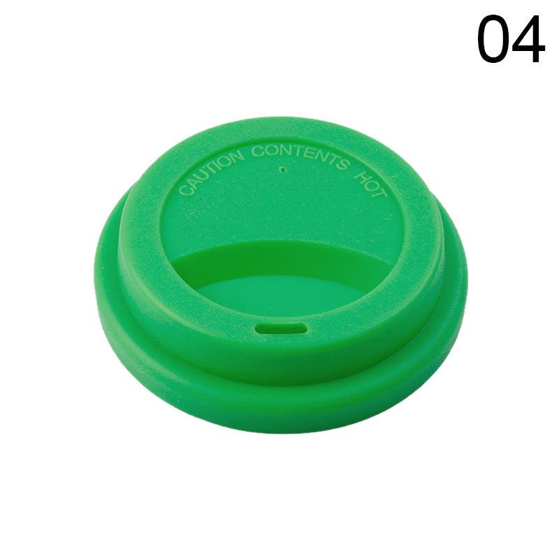 1pc Silicone Drinking Lid Spill Proof Cup Lids Reusable Coffee Mug Lids