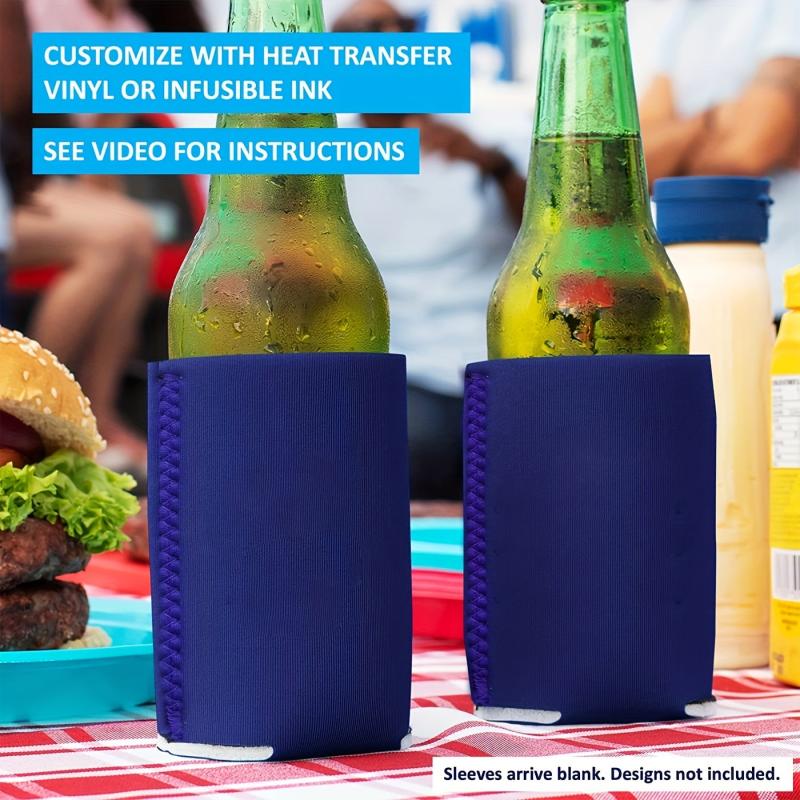 Reusable Insulated Can Sleeve for Drinks Soft & Durable Cup Sleeve