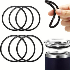 6pcs 16-20oz Replacement Rubber Seal for Stainless Steel Cups