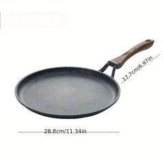 Aluminum Crepe Pan for Cooking Tortillas and Pancakes