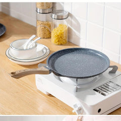 Aluminum Crepe Pan for Cooking Tortillas and Pancakes