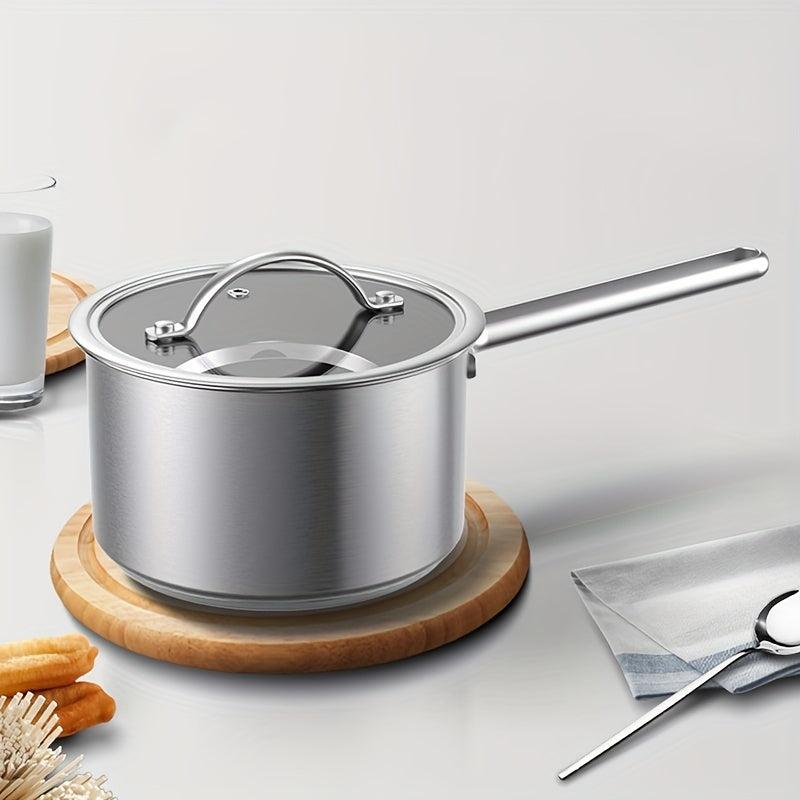 304 Stainless Steel Milk Pot Baby Food Supplement Pot Non Stick Soup Pot