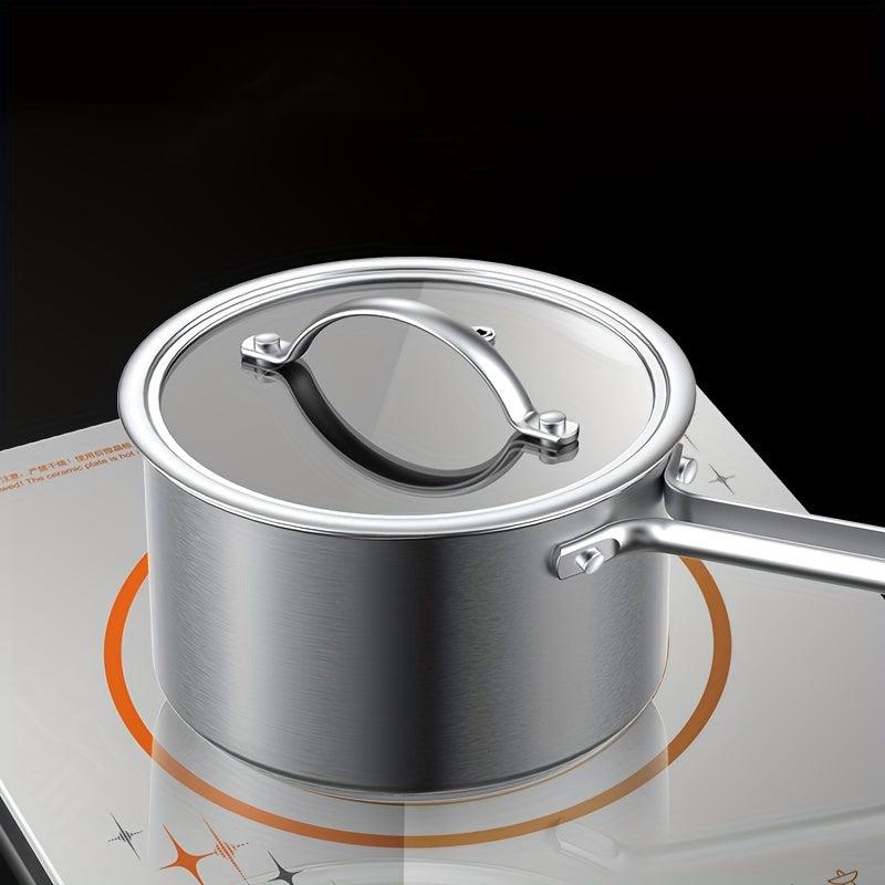 304 Stainless Steel Milk Pot Baby Food Supplement Pot Non Stick Soup Pot