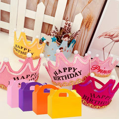 Rainbow Treat Boxes 24pcs 48pcs 15 24 Cm