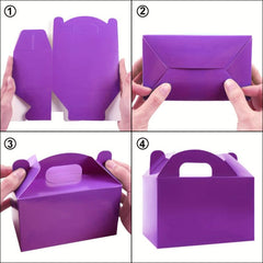 Rainbow Treat Boxes 24pcs 48pcs 15 24 Cm
