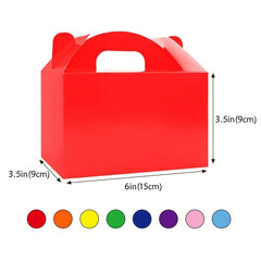 Rainbow Treat Boxes 24pcs 48pcs 15 24 Cm