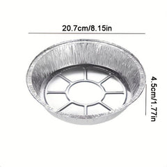 20-32cm Air Fryer Tin Paper Pan Household Oven Baking Tray Tin Foil