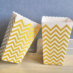 6pcs Mermaid Unicorn Popcorn Box Birthday Party Decoration